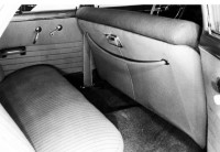 front seat of 1951 Chevrolet