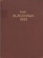 1925 Blackhawk Yearbook Cover